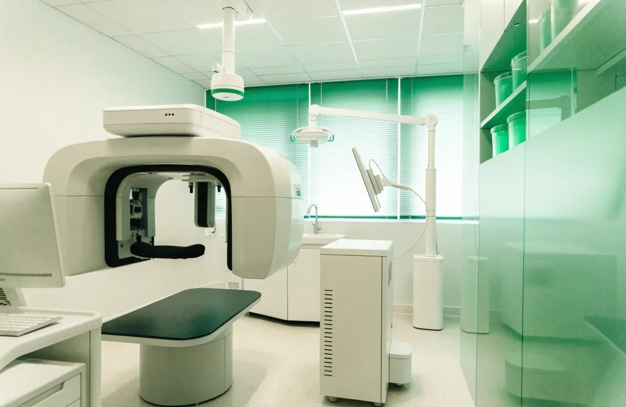 Sala de radiografia da Sorriso Vivo